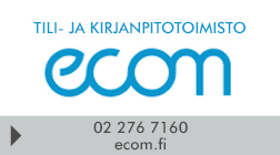 Ecom Tilit Oy logo